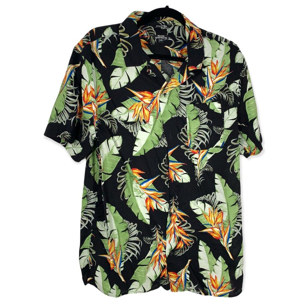 George Short Sleeve Shirt Size Large